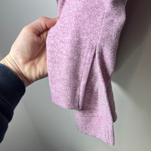 Anthropologie Maeve Tunic Cowl Neck Sweater Medium Relaxed Soft Pink Oversized - Picture 14 of 15